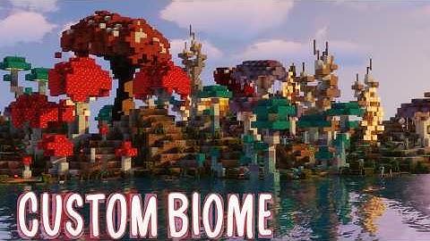 Making a Custom Mushroom Biome in Minecraft | PART 1