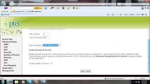 Ptcl Dsl modem an1020 setting   YouTube