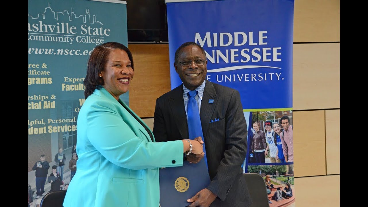 MTSU extends 'True Blue Pathway' to Nashville State students for seamless  transfers [+VIDEO] – MTSU News