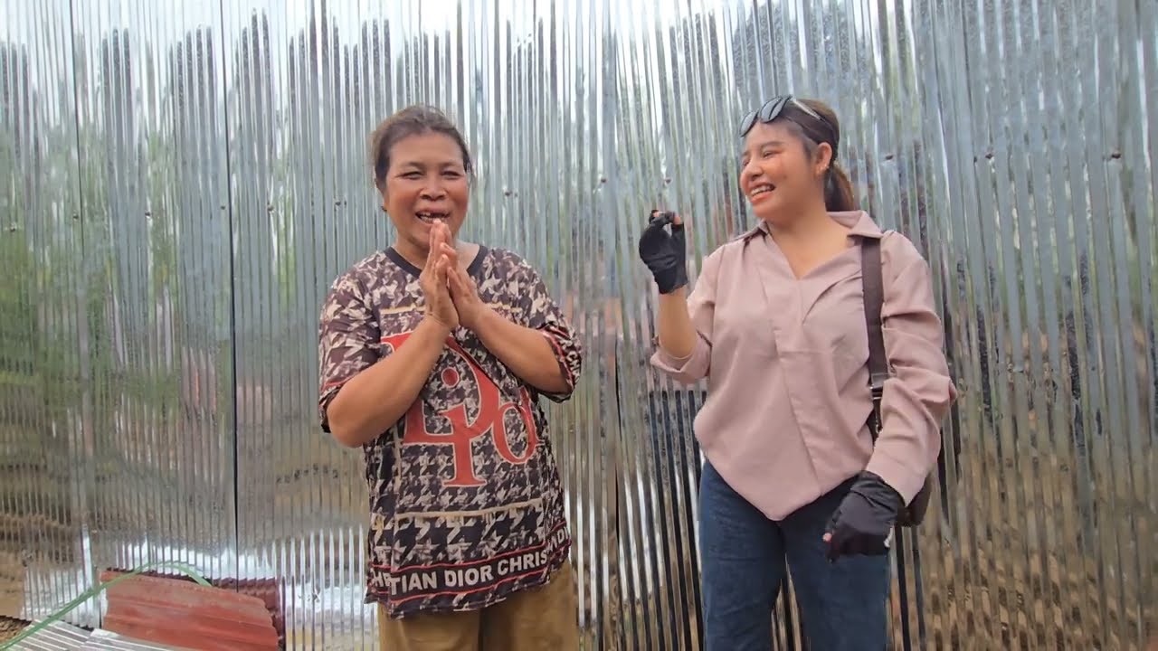 302. អំណោយអ្នកមីង វុត្ថារី រស់នៅប្រទេសបារាំង Life in the Cambodian Countryside.