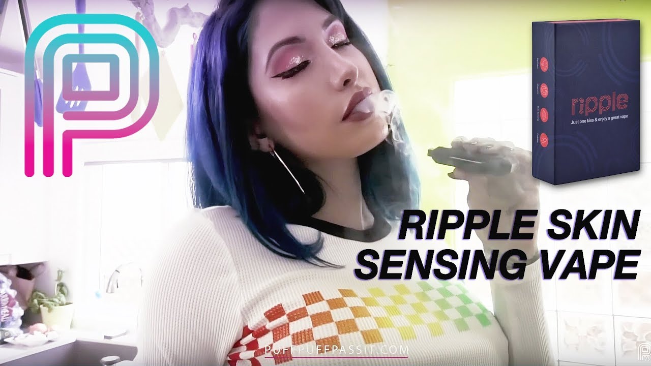 SKIN SENSING VAPE TECHNOLOGY!? Misty demos the new Wellon Ripple vaporizer