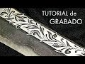 Cómo GRABAR METAL al ácido/aguafuerte ✅ Cómo hacer grabados en acero a tus cuchillos y navajas