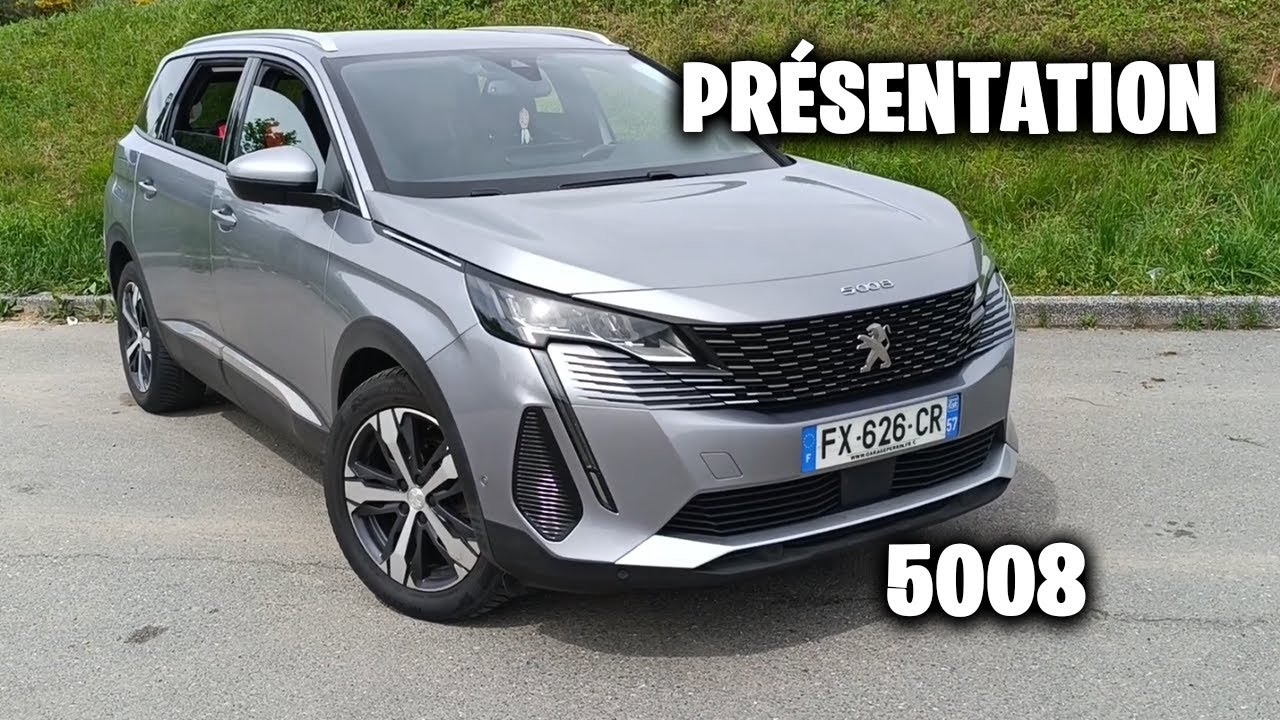 PRÉSENTATION DE MON NOUVEAU VÉHICULE 5008 DE 2021 ! #peugeot - YouTube