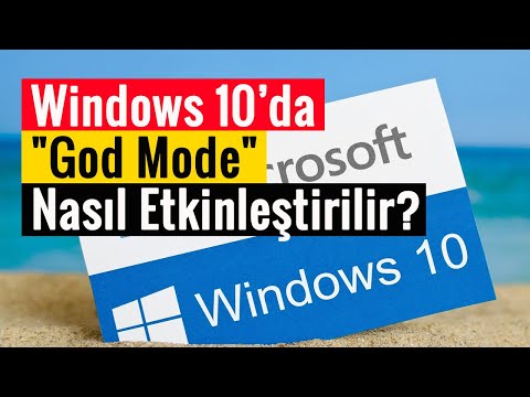 Windows 10’da “God Mode” Nasıl Etkinleştirilir?