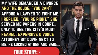 My Wife Demanded A Divorce And The House: You Can't Afford A Lawyer To Fight Me. I...- Best Reddit