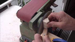 Jig for making guitar knobs