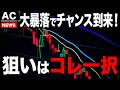 大暴落の時に狙うべきはコレ一択!