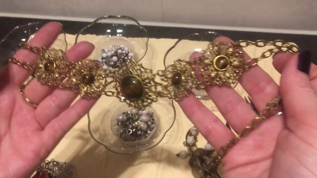 Thrifty Jewelry 1 what I look for and how to take them apart YouTube