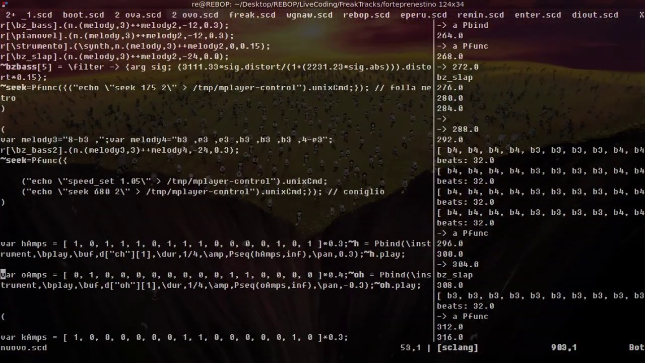 Reboop REBOP Coding, Live Coding, Live MashUp by Mr.Rebop - YouTube