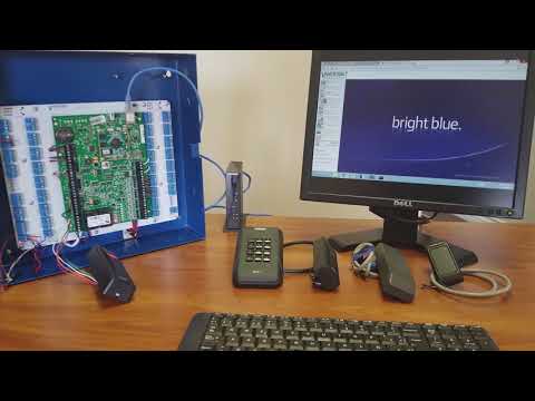 Introducing Bright Blue Door Controller CRONOTEQ CALIFORNIA
