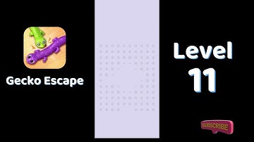Gecko Escape Level 11 Walkthrough 🦎 | Puzzle Game Solutions & Tips | SolutionGuruji