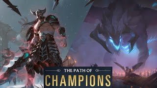 [Legends of Runeterra | Path of Champions] 6 Star Tryndamere vs 6 Star Elder Dragon