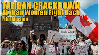 Afghan Women Protest Taliban Brutality at Queens Park | Herat Massacre Exposed