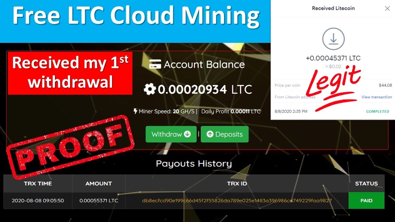 ionlite.us payment proof / new free litecoin cloud mining site 2020 / legit site