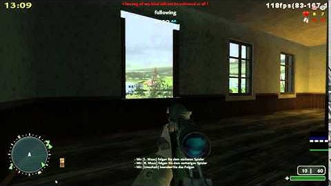 COD2 Sniper server player ERGO^^ wallhack