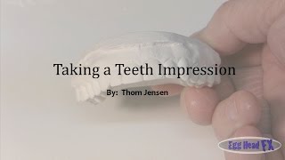 How to Take a Teeth Impression DYI
