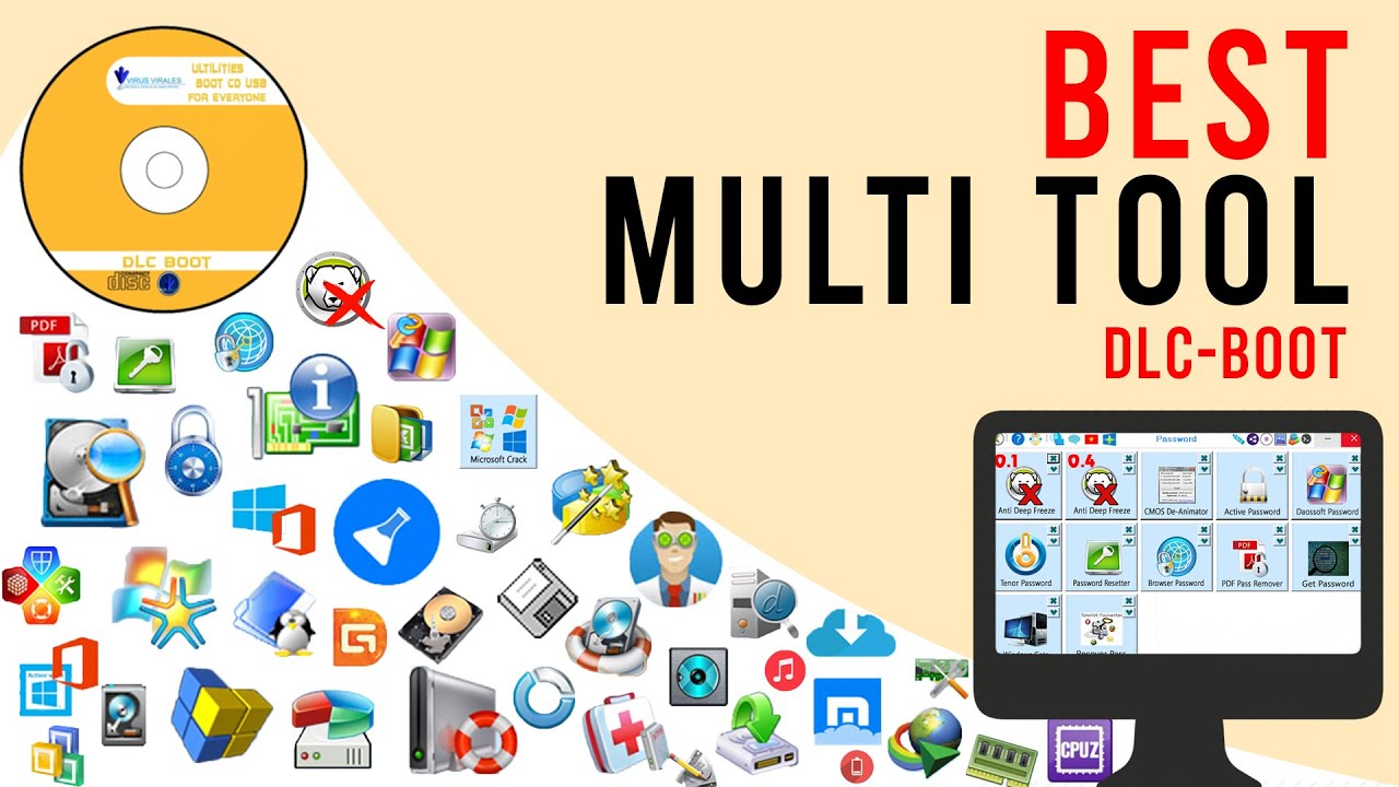 Best bootable multi tool for system admins. Create DLC-BOOT USB. - YouTube