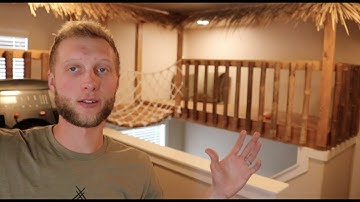 Indoor Tree House - Full Build Time Lapse