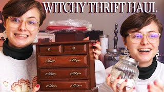 Witchy Thrift Haul