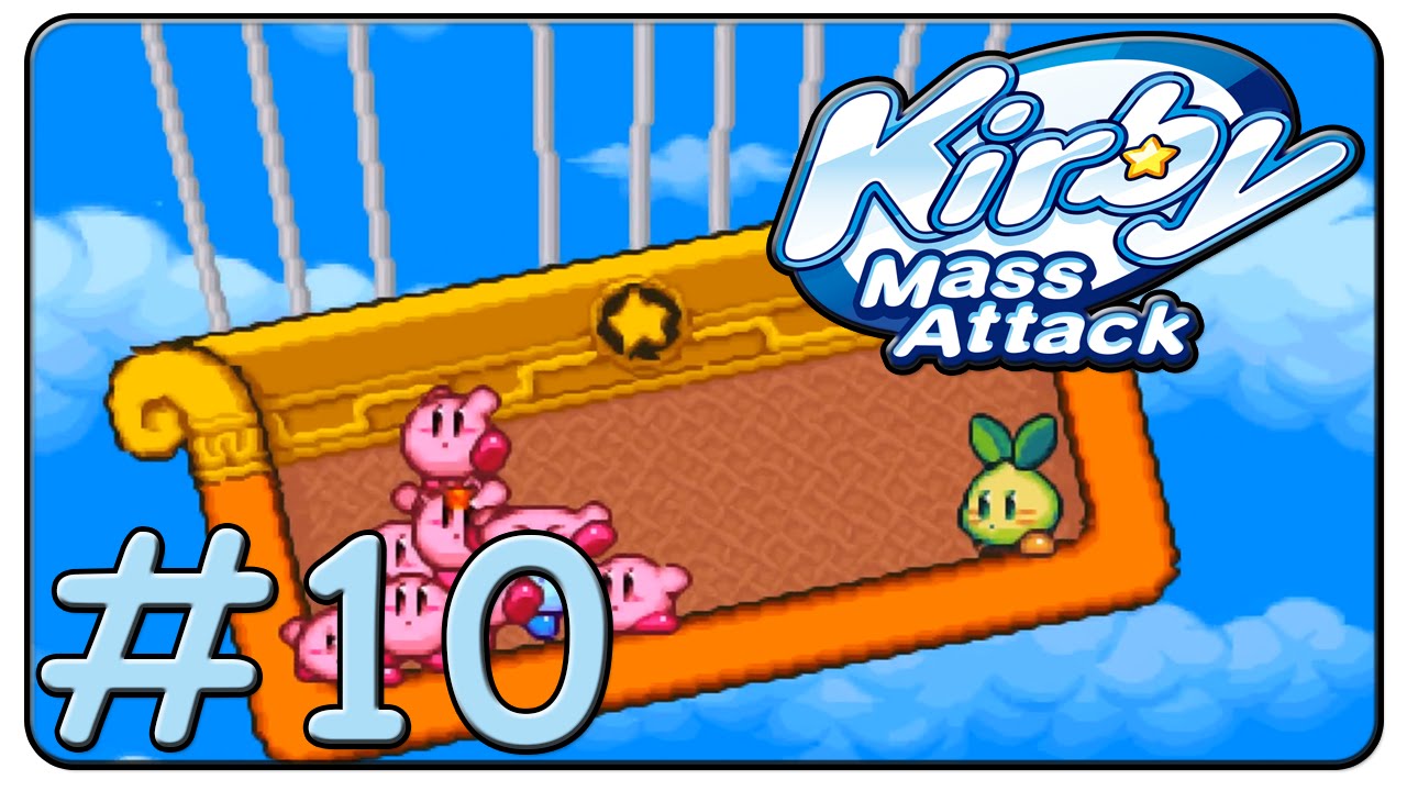 Kirby Mass Attack 100% Walkthrough Part 10 Sandy Canyon Stage 5 & 6 - YouTube