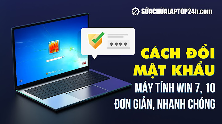 Cách đổi mật khẩu trên máy tính hp