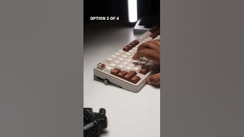 What is a THOCKY Keyboard? #shorts