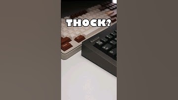 What is a THOCKY Keyboard? #shorts