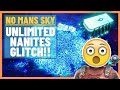 No Man's Sky INFINITE NANITES GLITCH!!!