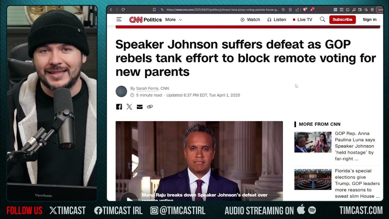 GOP Reps DEFECT, Joins Democrats To BLOCK TRUMP, Want SPECIAL Rules For Women, GO FULL WOKE - YouTube