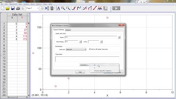 Graphing with Logger Pro III   Test Plot Quadratic Function
