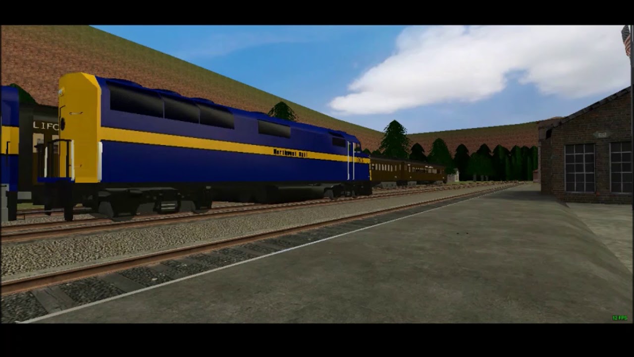 [GMod] California Southern 4-6-2 #2292 meets California Southern F40PH ...