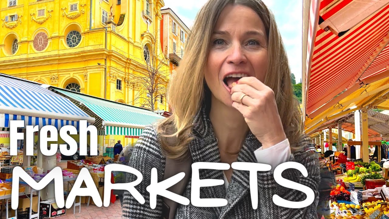 Best Fresh Markets in Nice, France + Flower Market at Cours Saleya