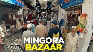 Bazaar of Mingora, Swat | BTS | Mirjo Chapli Kabab | Street Food PK