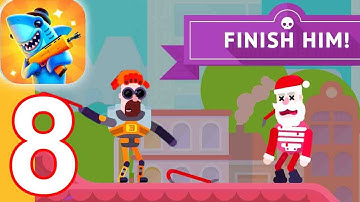 Bowmasters - Gameplay Walkthrough Part 8 - Gabe Freeman (iOS Android)