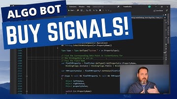 C# Algo Stock Trading Bot -  Finding Buy Signals!