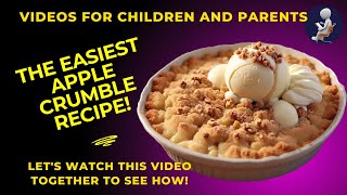 Apple crumble is easy to make recipe.
