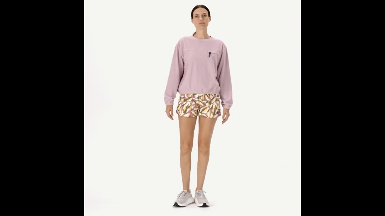 Preview of Patagonia Textured Fleece Crewneck Shirt - Women's Video
