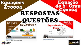 Equações com Geometria [Equação de 1° Grau e 2° Grau; X-Math Games] screenshot 4
