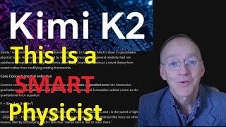 Kimi K2 - This Is a Smart Physicist! (Debating Gravity)