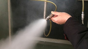 NSS - Testing Video of Ultrasonic Nozzles Air Atomizing Nozzles