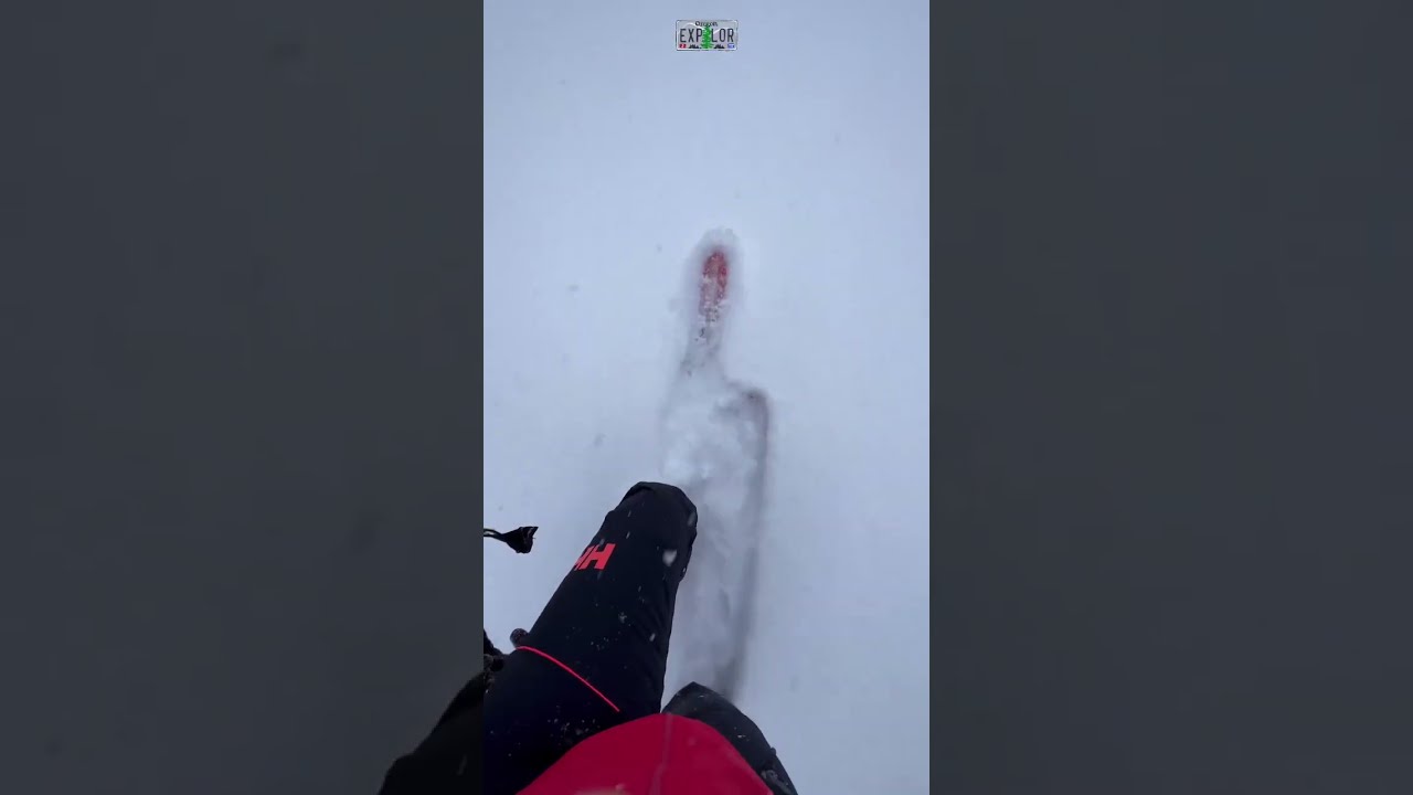 Backcountry Skiing On Mount Ashland Oregon