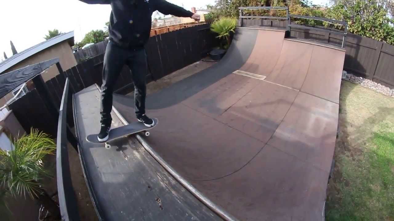 Backyard Mini Ramp Youtube