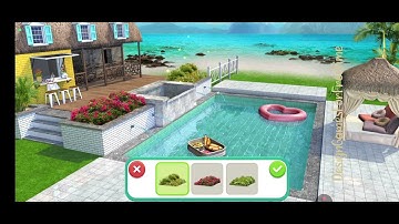 Home Design : Waikiki Life - Level 8 gameplay design decor match game walkthrough