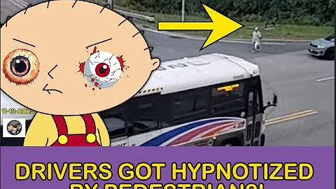 DRIVERS  GOT HYPNOTIZED by Pedestrian?! Live-Stream USA