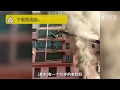 Chinese Teen Saves 14 People From Burning Building With Construction Crane
