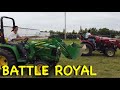 John Deere vs. Yanmar tractor