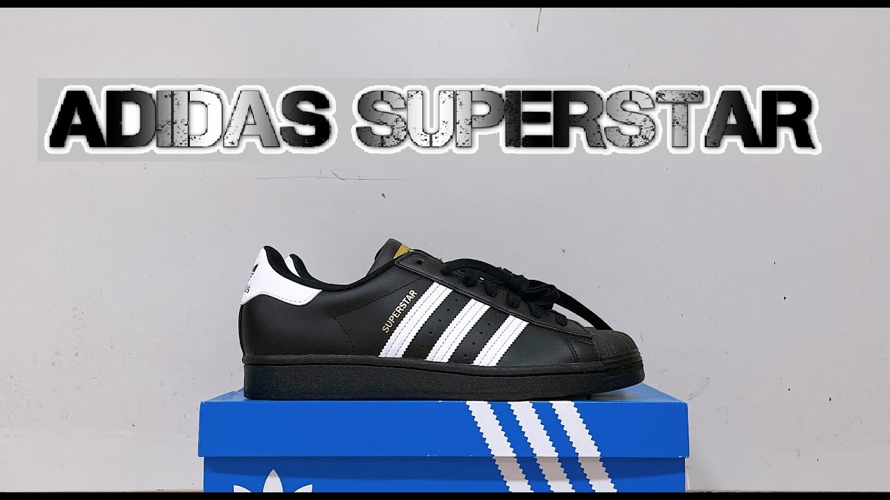 Remake Adidas Superstar negros con rayas blancas | Adidas Superstar black white stripes | Superstar -