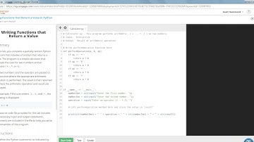 COP1000 Writing Functions that Return a Value in Python