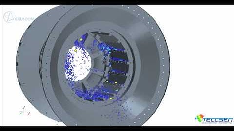 Simulación DEM Trommel