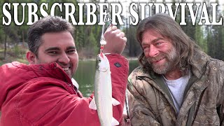 Subscriber Bushcraft Survival Training | First Fish Catch Clean & Cook @OvensRockyMountainBushcraft